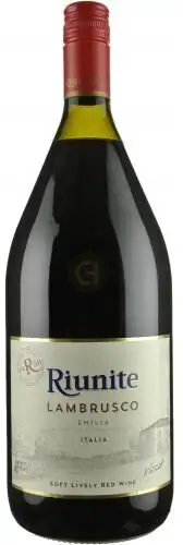 Riunite Lambrusco wine