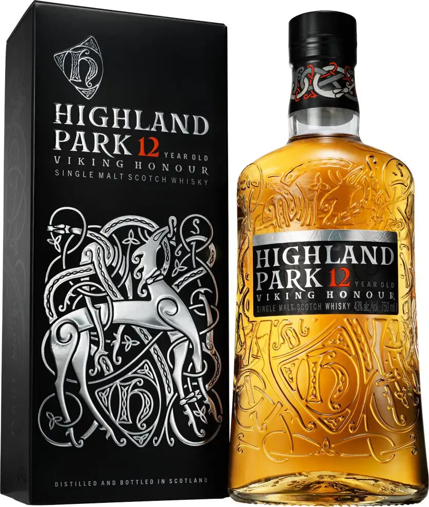 Highland Park 12Y Viking Honour Whiskey