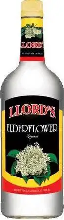 Llord s Elderflower Liqueur spirits