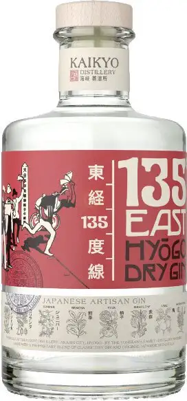 135 East Gin Hyogo Dry Japanese Artisan