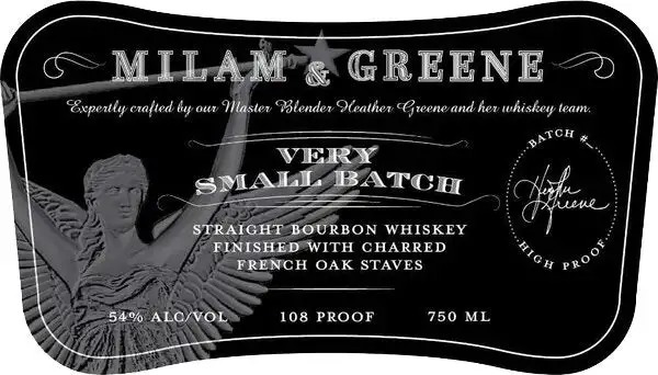Milam Greene Very Small Batch Straight Bourbon Whiskey