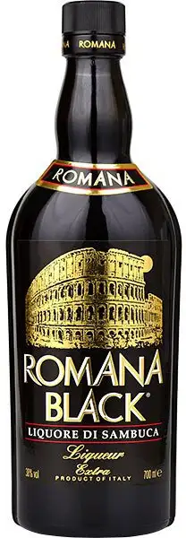Romana Black Sambuca spirits