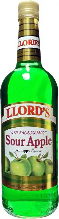 Llord s Lip Smacking Sour Apple Schnapps Liqueur spirits