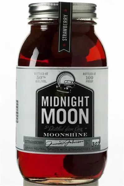 Midnight Moon Strawberry Moonshine Whiskey