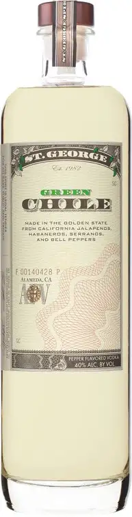 St George Spirits Green Chile Vodka