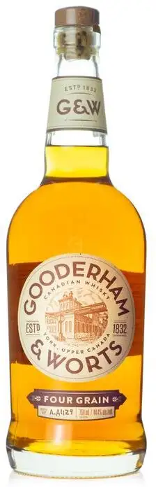 Gooderham Worts Canadian Whisky Whiskey