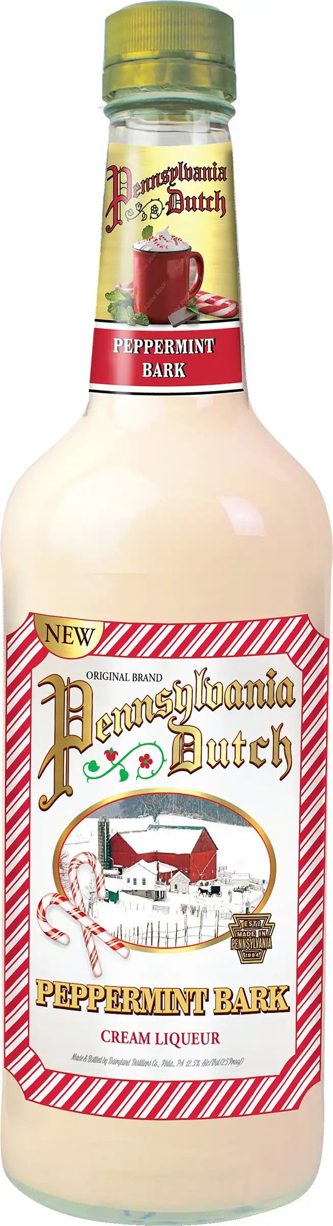 Pennsylvania Dutch Peppermint Bark Cream Liqueur spirits