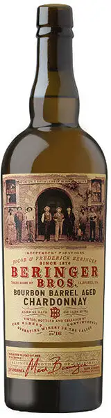 Beringer Bros Chardonnay Bourbon Barrel Aged wine
