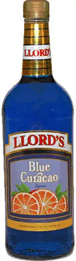 Llord s Blue Curacao Liqueur spirits