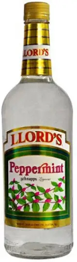 Llord s Peppermint Schnapps Liqueur spirits