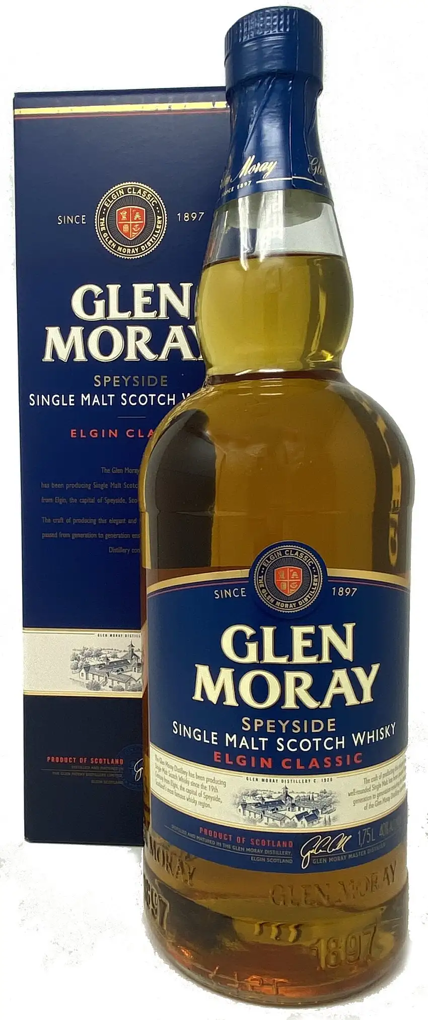 Glen Moray Elgin Classic Single Malt Scotch Whisky Whiskey