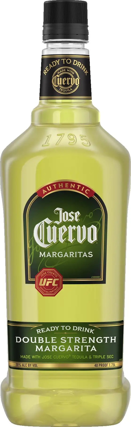 Jose Cuervo Authentic Double Strength Margarita spirits