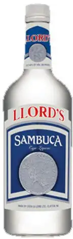 Llord s Sambuca Liqueur spirits