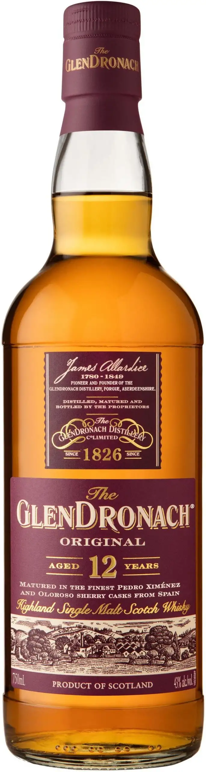 The GlenDronach 12 Years Old Original Highland Single Malt