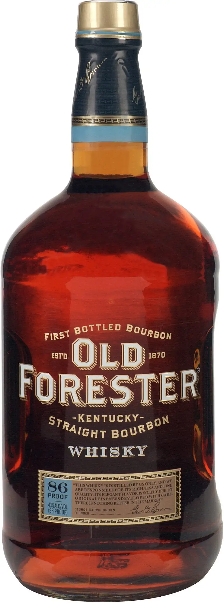 Old Forester 86 Proof Kentucky Straight Bourbon Whiskey