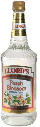 Llord s Peach Blossom Schnapps Liqueur spirits