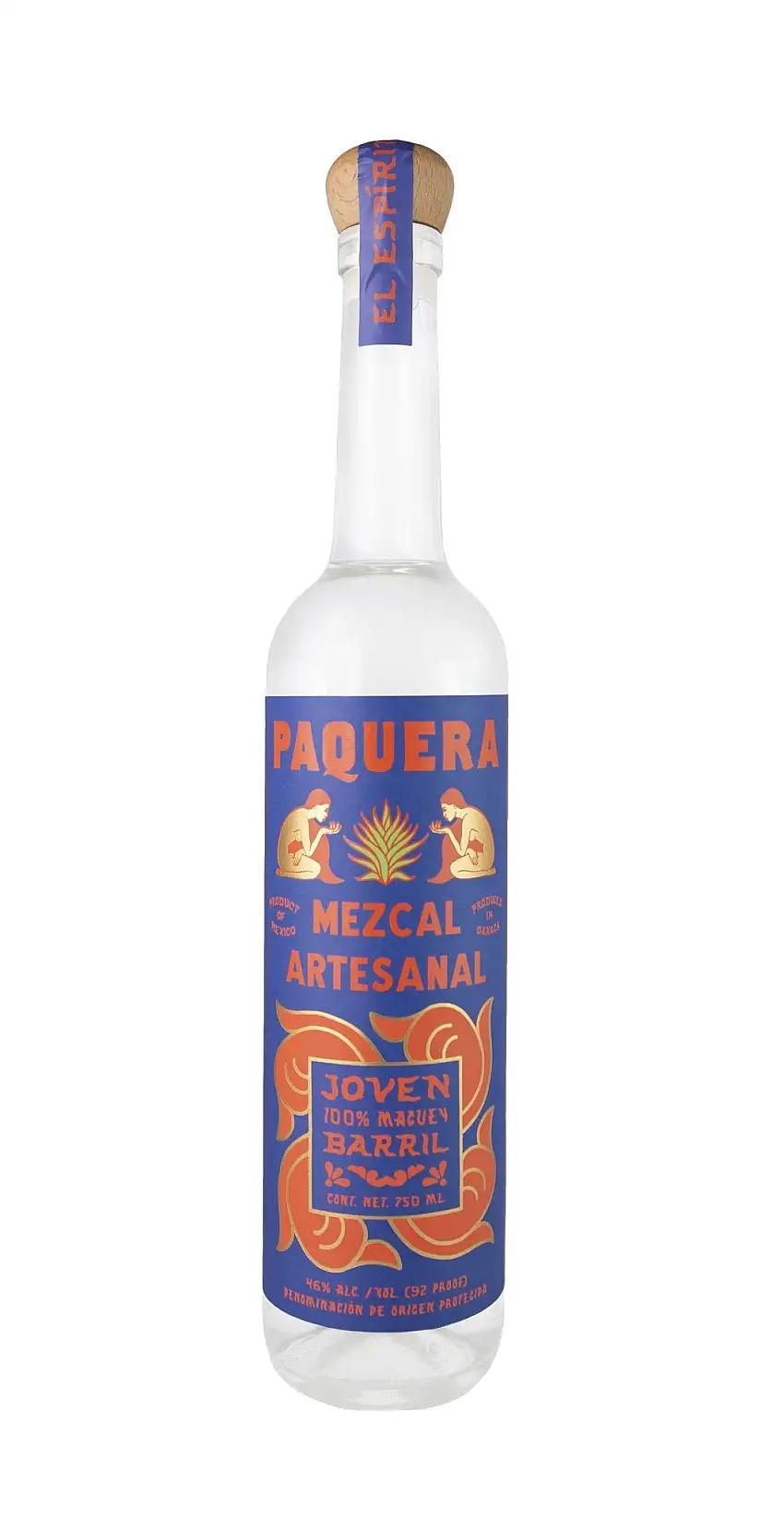Paquera Mezcal 100% Barril