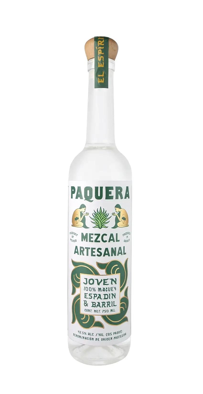 Paquera Mezcal 80% Espadin/20% Barril