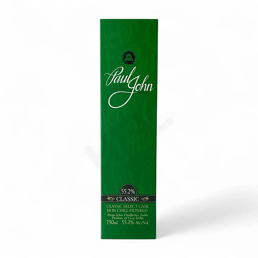 Paul John Select Cask Classic Single Malt Whisky 750ml