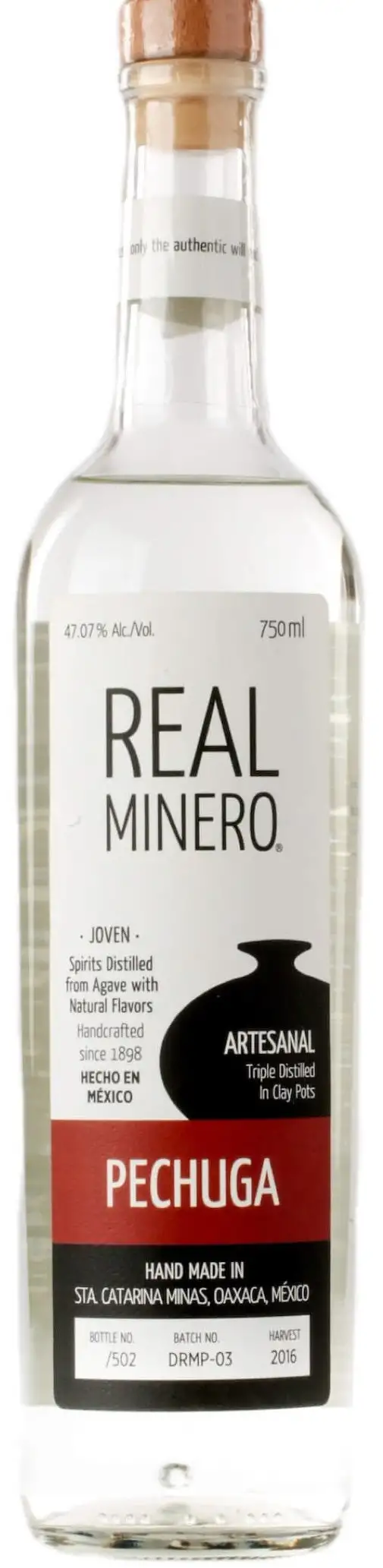 Real Minero Destilado De Agave Pechuga Spirit