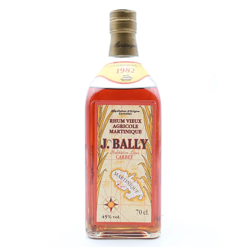 Rhum Vieux J.Bally 1982 en coffret