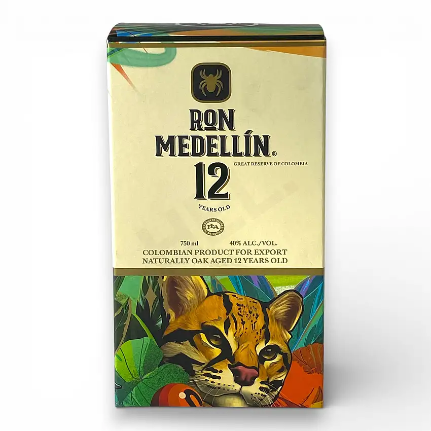 Ron Medellin Gran Reserva 12 Anos Rum 750ml