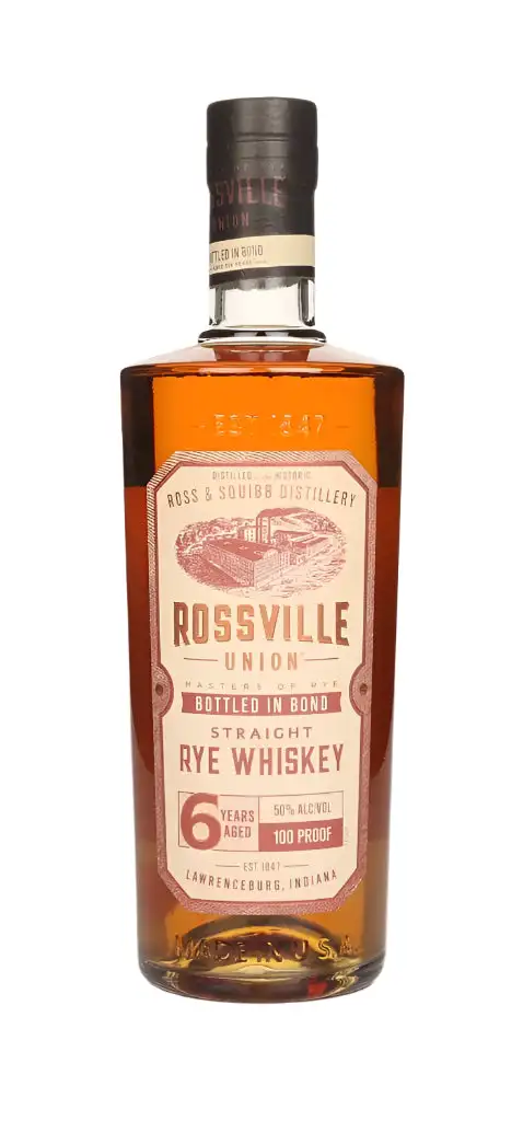 Rossville Union Bottle in Bond Straight Rye 6 Year Old Whiskey | 700ML