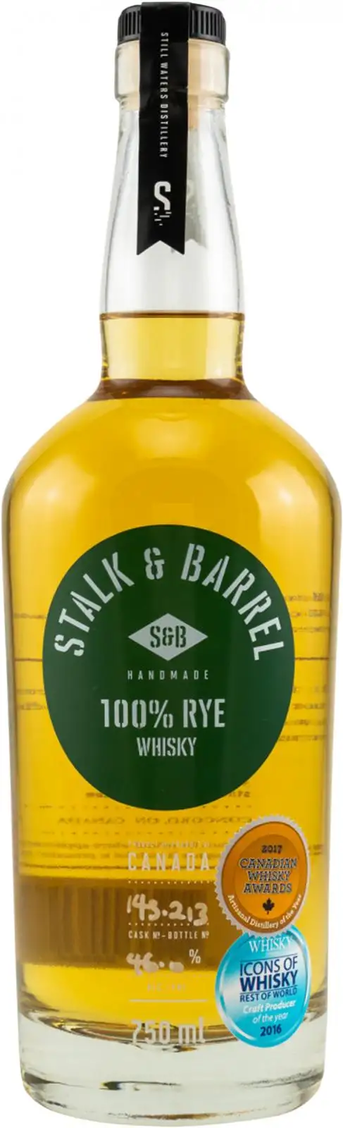 Stalk & Barrel 100% Rye Canadian Whisky