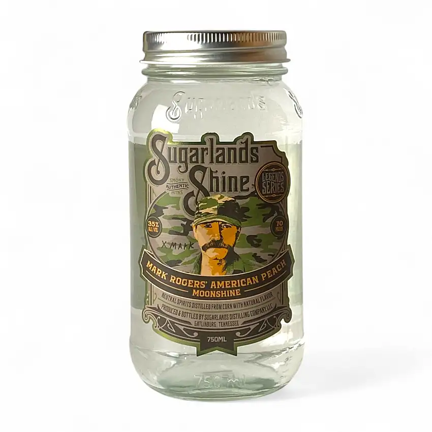 Sugarlands Shine Mark Rogers American Peach Moonshine 750ml