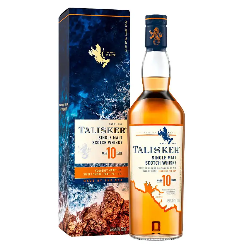 Talisker Single Malt Scotch 10 Yr 91 6 750Ml Whiskey