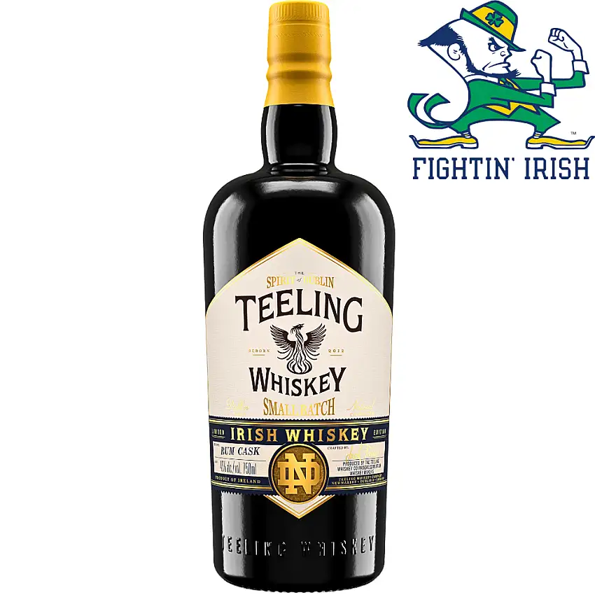 Teeling X Notre Dame Small Batch Irish Whiskey Limited Edition
