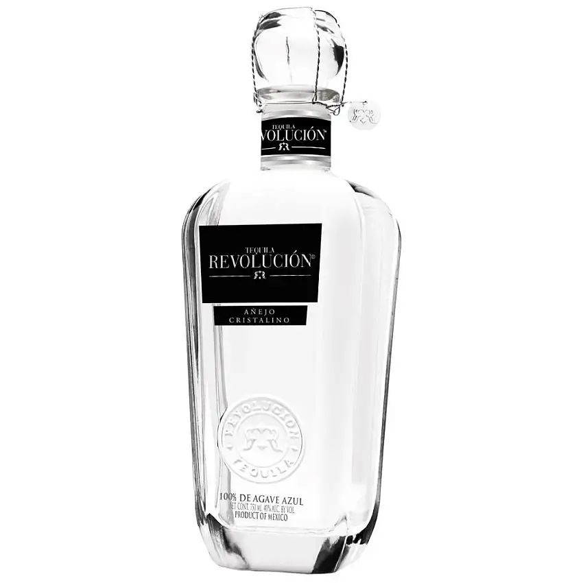Tequila Revolución Añejo Cristalino