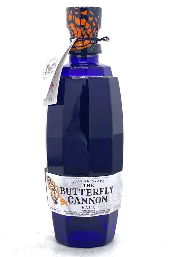 The Butterfly Cannon Blue Blanco Tequila