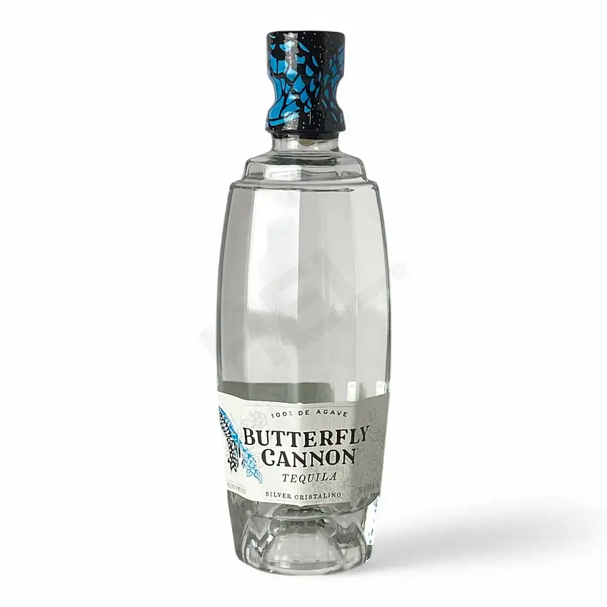 The Butterfly Cannon Tequila Silver Cristalino 750ml