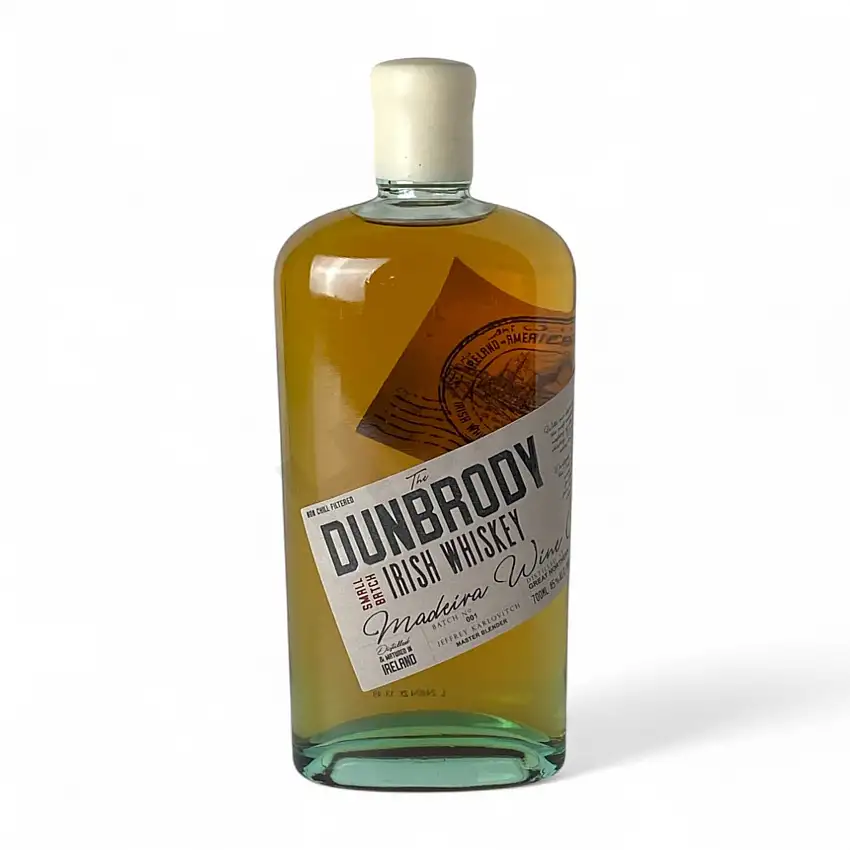 The Dunbrody Madeira Wine Cask Finish Irish Whiskey 700ml