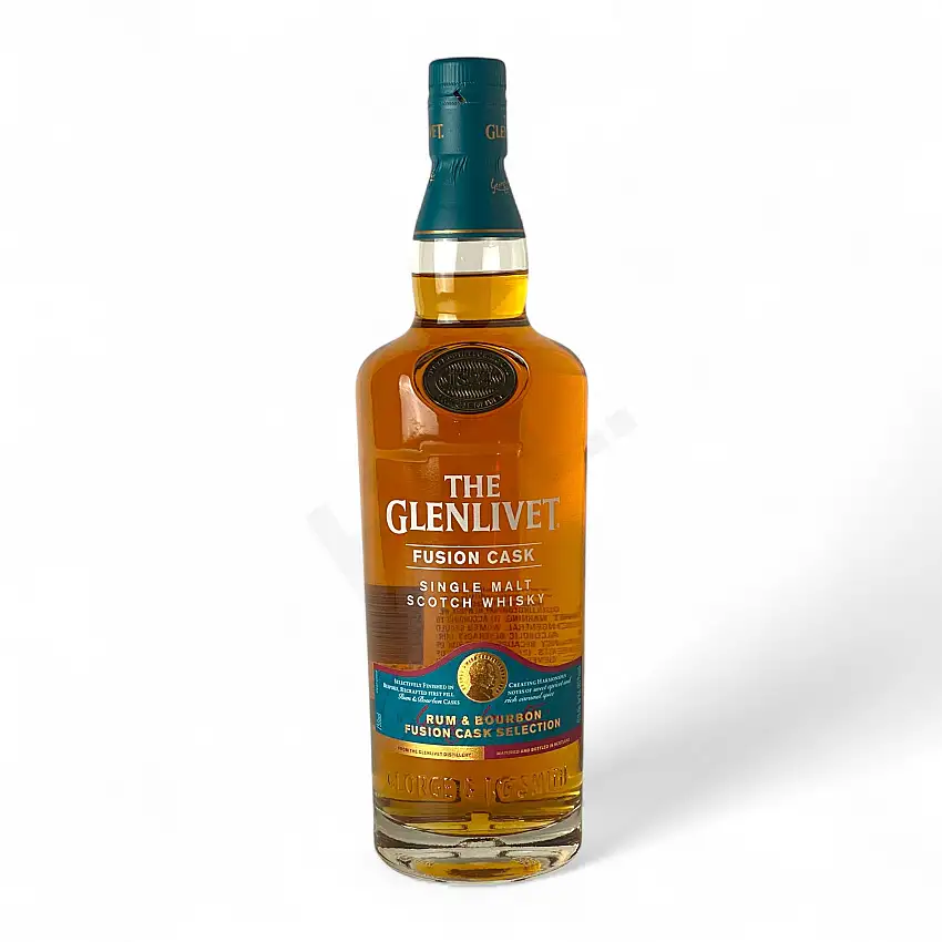 The Glenlivet 'Fusion Cask' Rum & Bourbon Cask Single Malt Scotch Whisky 750ml