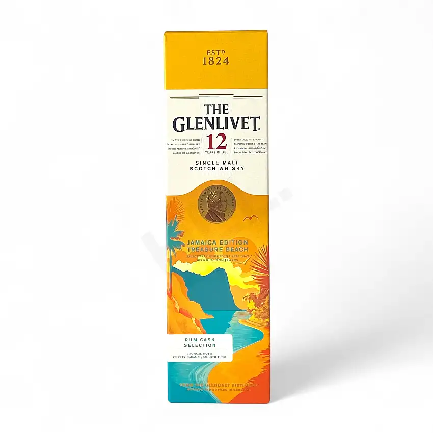 The Glenlivet Jamaica Edition Treasure Beach Rum Cask 12 Year Old Single Malt Scotch Whisky 750ml