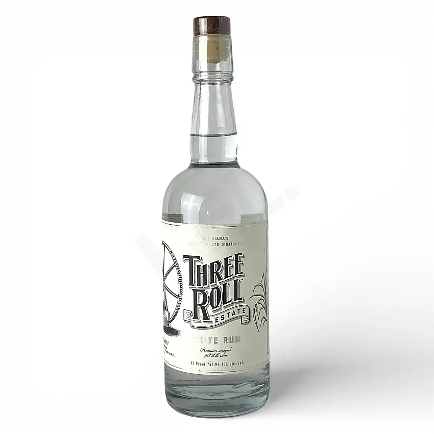 Three Roll Estate White Rum 750ml