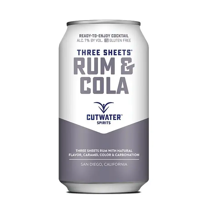 Three Sheets Rum & Cola (4 Pack - 12 Ounce Cans)