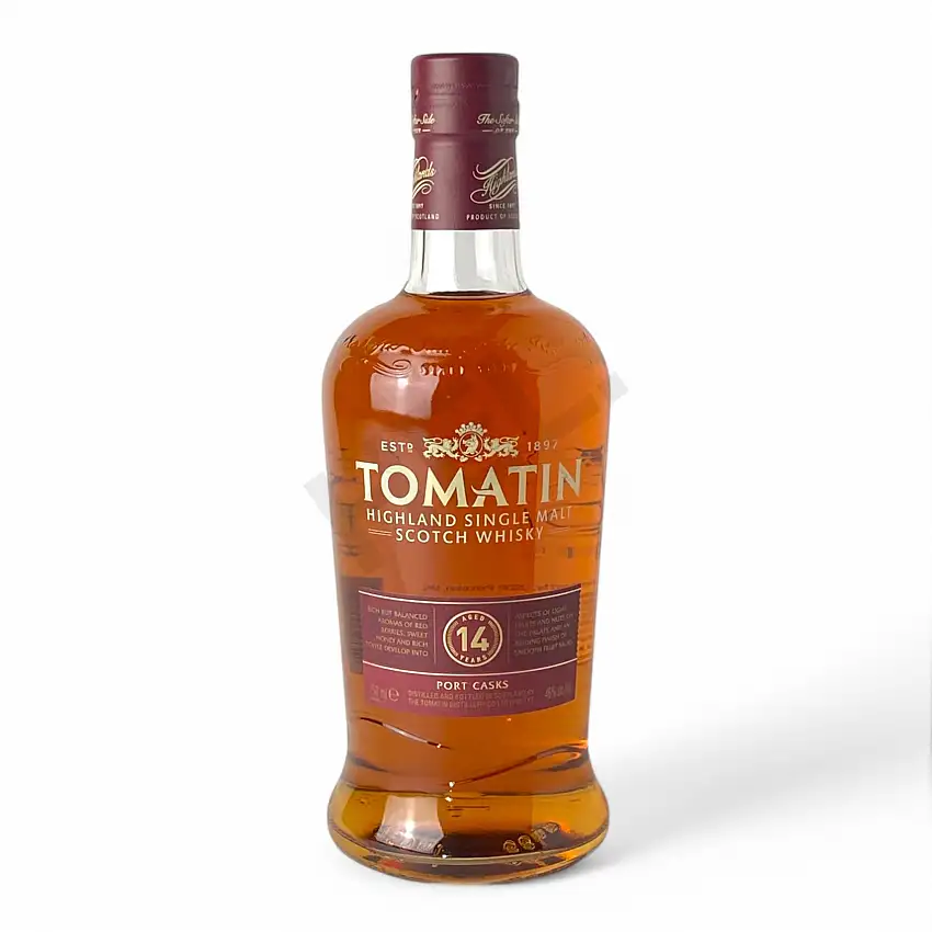 Tomatin 14 Old Year Port Wood Finish Single Malt Scotch Whisky 750ml