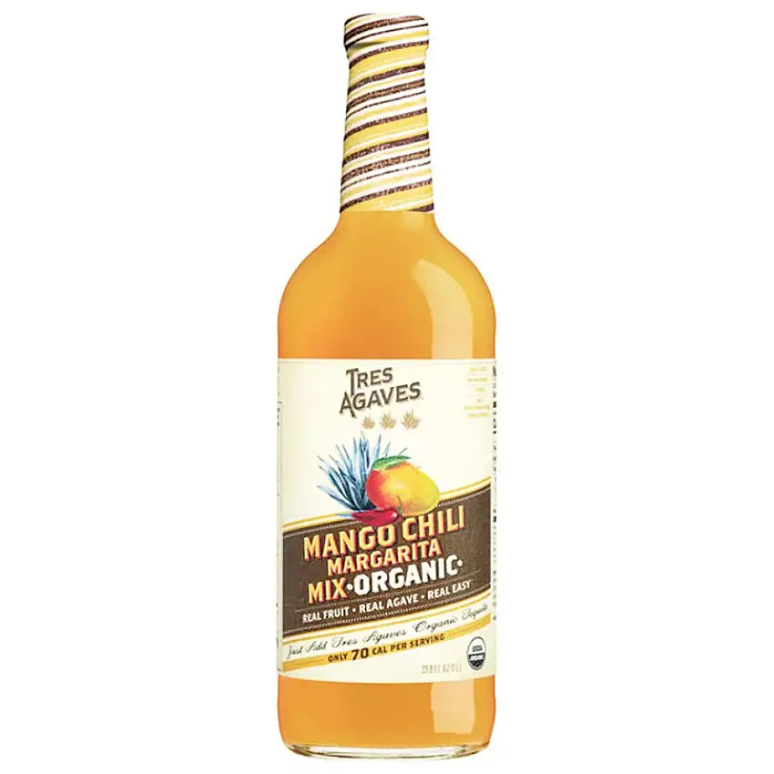 Tres Agaves Organic Mango Chili Margarita Mix 1L