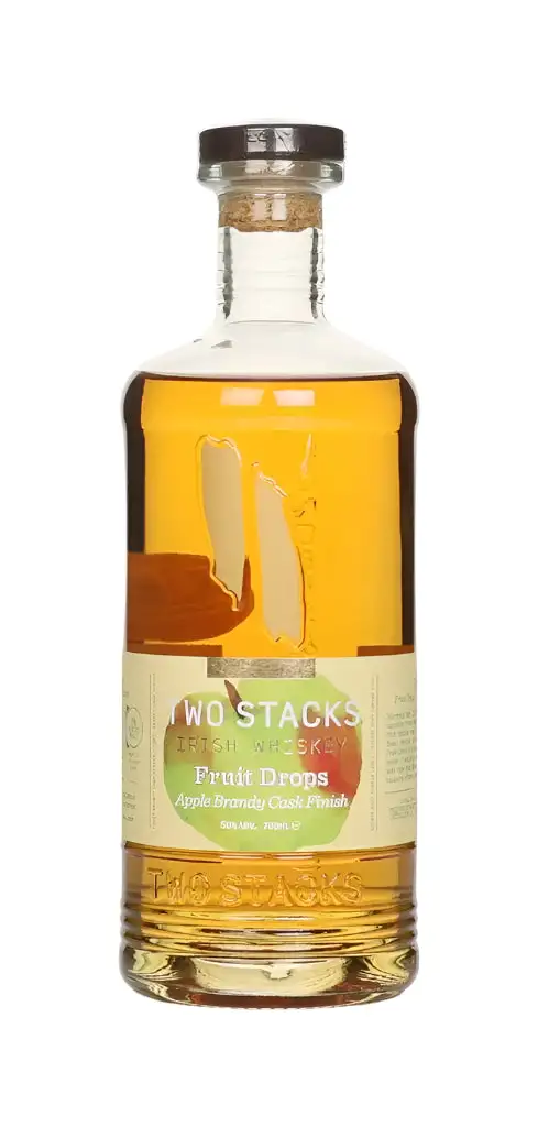 Two Stacks Apple Brandy Cask Finish – Fruit Drops Irish Whiskey | 700ML