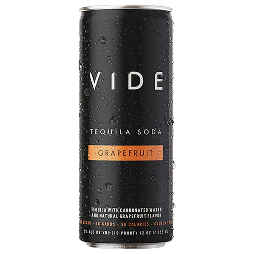 VIDE Grapefruit Tequila Soda 4PK