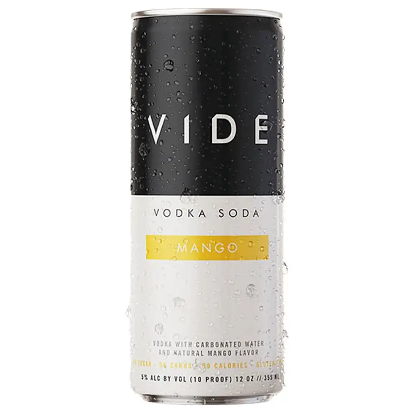 VIDE Mango Vodka Soda 4PK