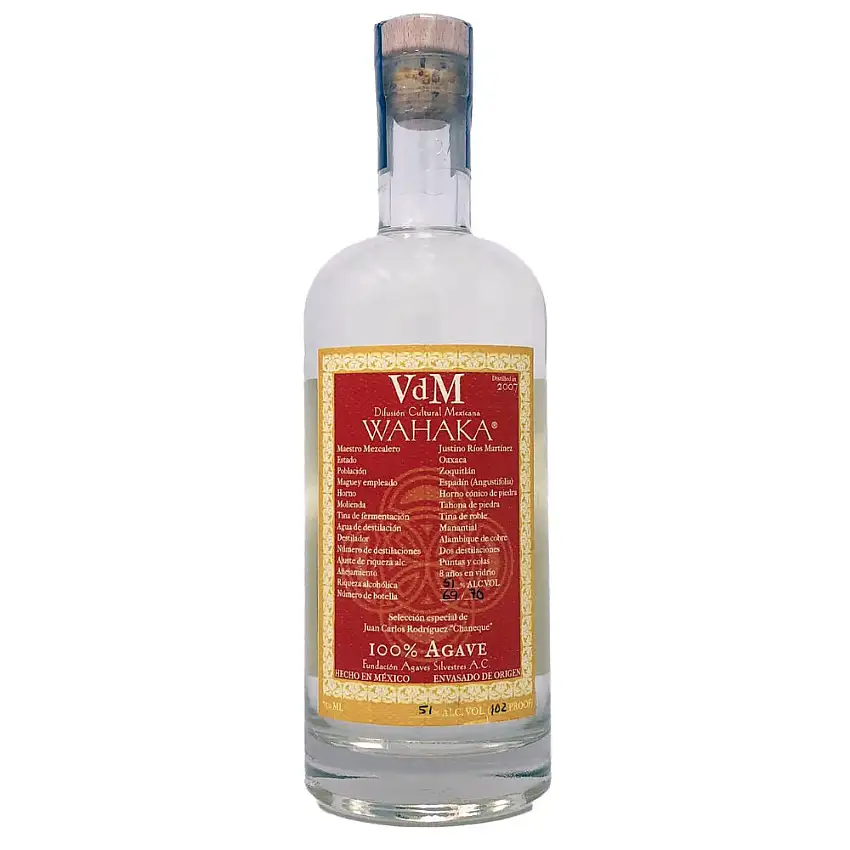 Wahaka VdM Mezcal Espadin 8 Year Old