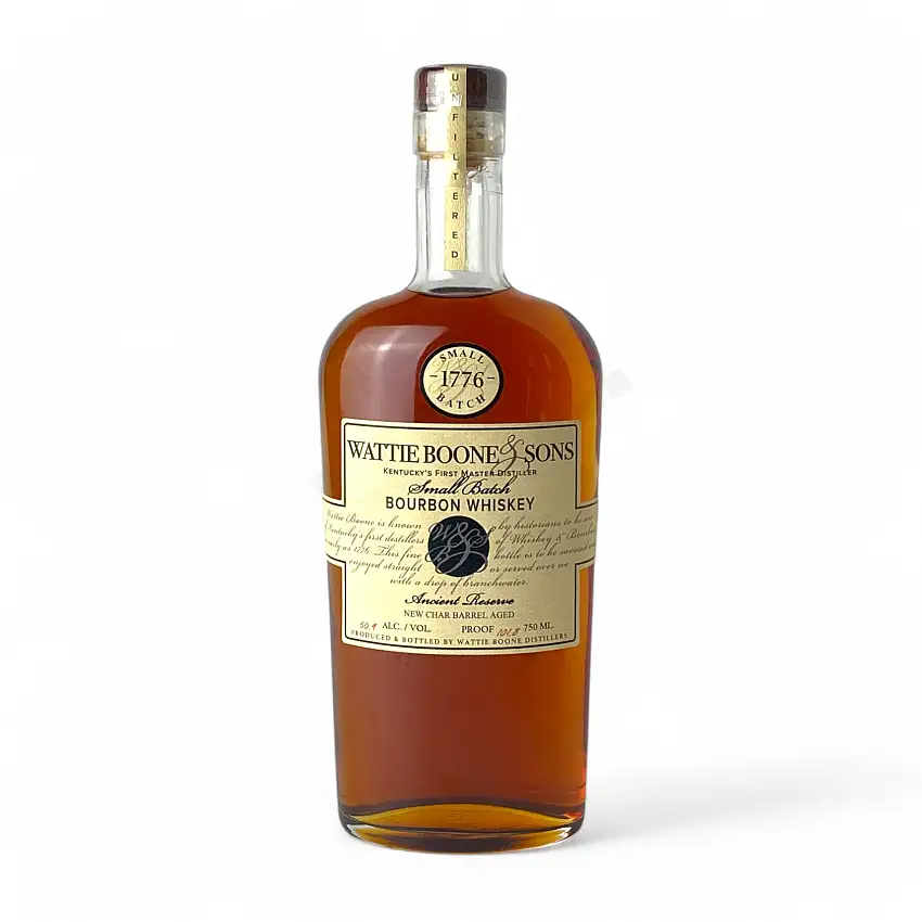 Wattie Boone & Sons 1776 Small Batch Ancient Reserve Bourbon Whiskey 750ml