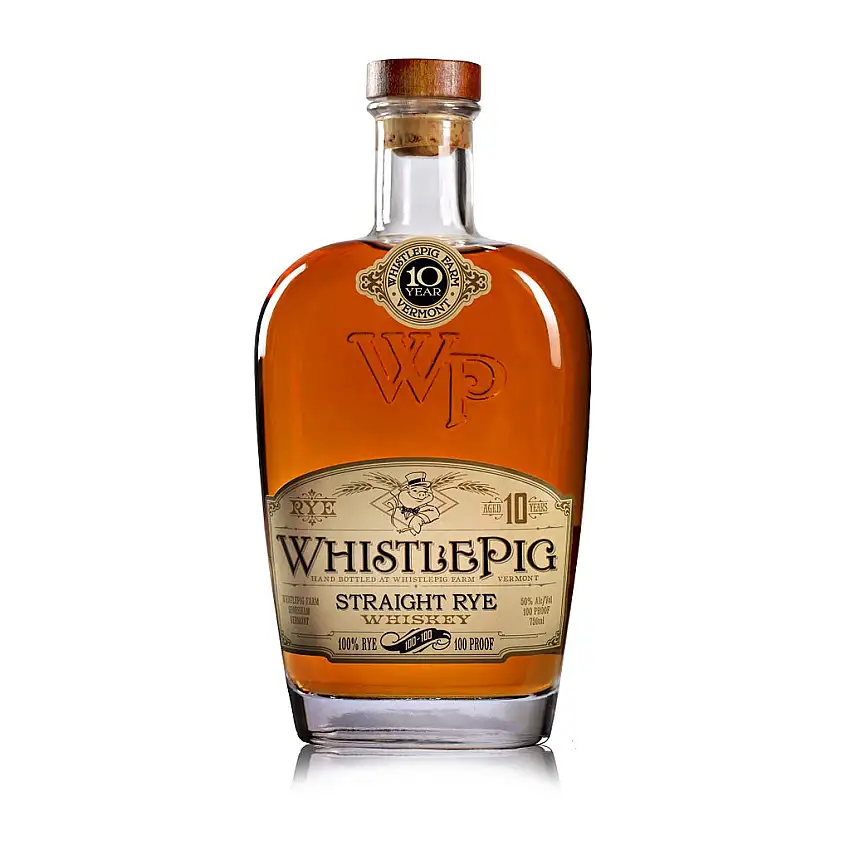 WhistlePig Straight Rye Aged 10 Year