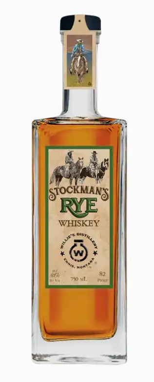 Willie’s Distillery Stockman’s Rye Whiskey
