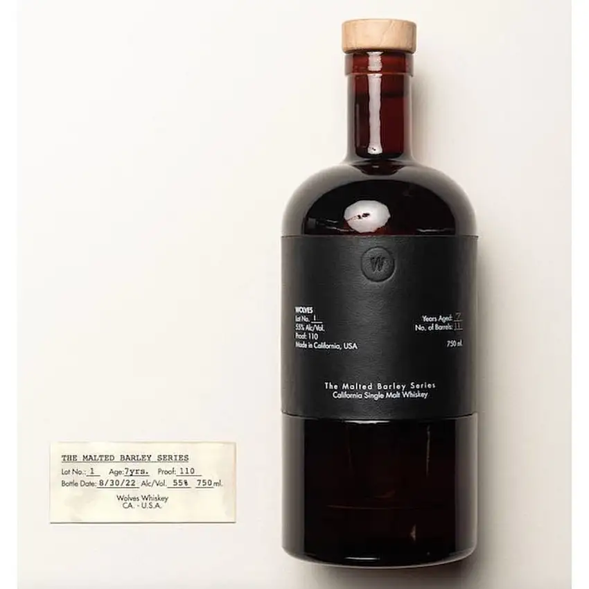 Wolves The Malted Barley Series Lot No. 1 Single Malt Whiskey