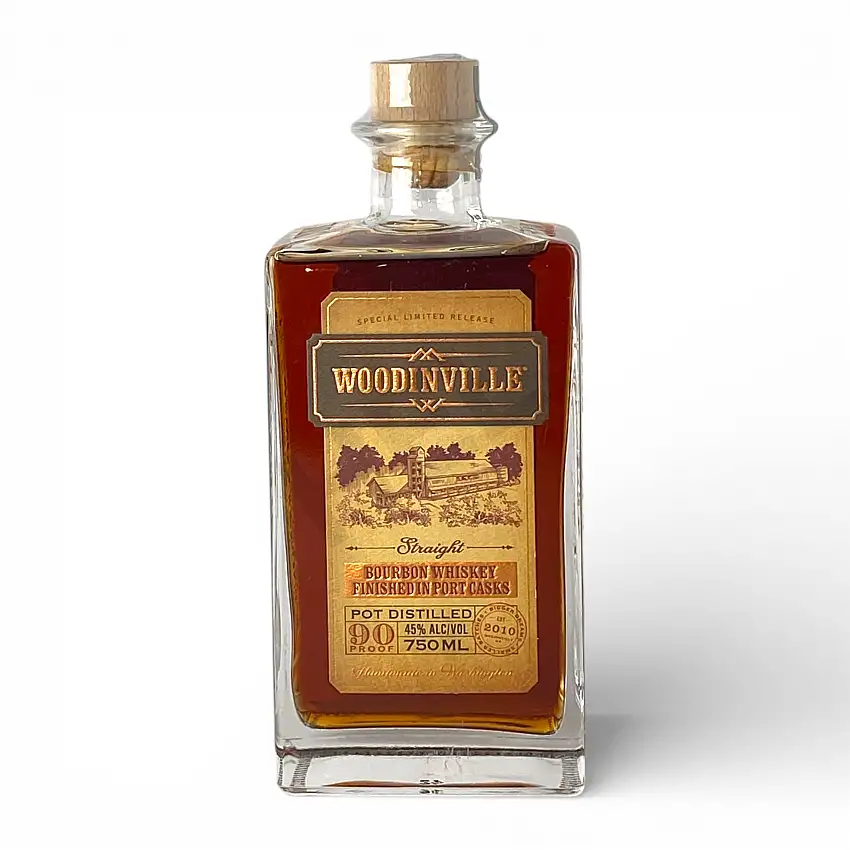 Woodinville Whiskey Co. Port Cask Finish Straight Bourbon Whiskey 750ml